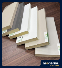 Moderna Materials Kitchen and Wardrobe